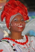 BRAZIL, woman in traditional dress and headgear, BRA54JPL