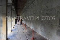 CAMBODIA, Siem Reap, Angkor Wat, Bas Relief Galleries, corridors, CAM434JPL