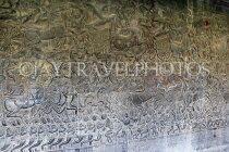 CAMBODIA, Siem Reap, Angkor Wat, Bas Relief Galleries (southern section), CAM420JPL