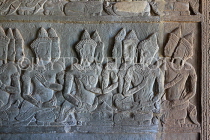 CAMBODIA, Siem Reap, Angkor Wat, Bas Relief Galleries (western section), CAM410JPL