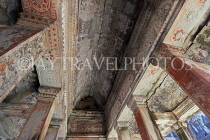 CAMBODIA, Siem Reap, Angkor Wat, bas relief carvings, inner walls & coridor roofs, CAM614JPL