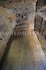 CAMBODIA, Siem Reap, Angkor Wat, bas relief carvings, inner walls & coridor roofs, CAM615JPL
