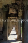 CAMBODIA, Siem Reap, Angkor Wat, first level corridors, CAM587JPL