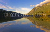 CANADA, British Columbia, Anmore, Buntzen Lake, mountain reflection, CAN840PL