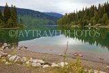 CANADA, British Columbia, Meziadin Junction provincial park, lake scene, CAN809JPL