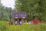 CANADA, British Columbia, Penny, tourists visiting village old post office (only one in Canada), CAN843PL