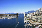 CANADA, British Columbia, VANCOUVER, Burrard bridge, Granville Island, CAN868JPL