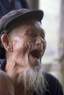 CHINA, Guangxi Province, Guilin, Yao elder laughing, CH1495JPL
