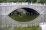 CHINA, Guangxi Province, Guilin, bridge reflection, CH1488JPL