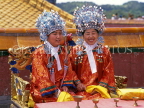 CHINA, Hebei Province, CHENGDE, Potala Temple site, two women in empress dress, cultural show, CH1434JPL