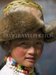 CHINA, Sichuan Province, Daocheng, Tibetan girl, portrait, CHJ1561PL