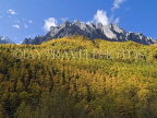CHINA, Sichuan Province, Yading National Park, autumn scenery, CH1573JPL
