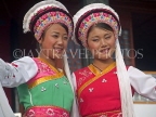 CHINA, Yunnan Province, Dali, women in traditional Bai costumes, CH1478JPL