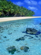 COOK ISLANDS, Aitutaki Islands, Moturakau Island, and seascape, CI115JPL