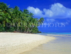 COOK ISLANDS, Aitutaki Islands, Moturakau Island and beach, CI625JPL