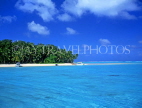 COOK ISLANDS, Aitutaki Islands, Moturakau Island and seascape, CI620JPL