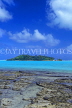 COOK ISLANDS, Aitutaki Islands, seascape and islet, CI159JPL