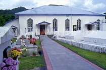 COOK ISLANDS, Rarotonga, Arorangi, Christian Church (built 1849), CI108JPL