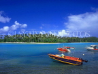 COOK ISLANDS, Rarotonga, Muri Coast and boats, CI674JPL