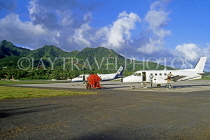 COOK ISLANDS, Rarotonga, aircraft at airport, CI151JPL