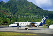 COOK ISLANDS, Rarotonga, aircraft at airport, CI888JPL
