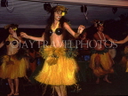 COOK ISLANDS, Rarotonga, cultural dancers, CI745JPL