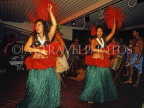 COOK ISLANDS, Rarotonga, cultural dancers, CI747JPL