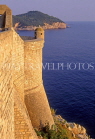 CROATIA, Dubrovnik, Old Town walls and sea view, CRO422JPL