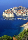 CROATIA, Dubrovnik, coast and Old Town view, CRO389JPL