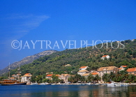 CROATIA, Elaphite Islands (Dubrovnik Coast), SIPAN, island view from sea, CRO468JPL