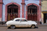 CUBA, Havana, old town, and old American car, CUB164JPL