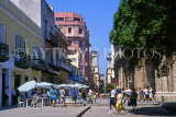CUBA, Havana, old town street, Obispo Street, CUB291JPL