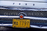 CUBA, Varadero, old American Ford car, number plate, CUB293JPL