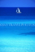 CUBA, Varadero, sailboat cruising in blue sea, CUB321JPL