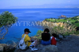 CYPRUS, Akamas area, family viewing coastal scenery, CYP456JPL