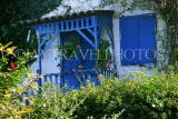 CYPRUS, Akamas area, house with blue balcony and window, CYP452JPL