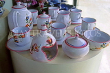 CYPRUS, Larnaca, traditional crafts, Ceramic Pottery display, CYP299JPL