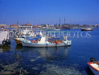 CYPRUS, Paphos, Kato Paphos, fishing boats in harbour, CYP227JPL