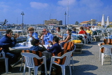 CYPRUS, Paphos, Kato Paphos, harbourfront and cafes, CYP496JPL