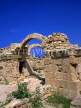 CYPRUS, Paphos, Kato Paphos, ruins of SARANTA KOLONES castle, CYP247JPL