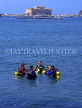 CYPRUS, Paphos, Kato Paphos, scuba divers learning, and Paphods Fort, CYP237JPL