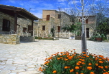 CYPRUS, traditional villages, AIYA ANNA (North Larnaca), stone built houses, CYP314JPL