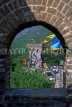 China, BEIJING, Badaling, The Great Wall, view through arch, CH1147JPL