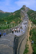 China, BEIJING, Badaling, visitors walking along THE GREAT WALL, CH1140JPL
