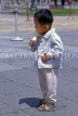 China, BEIJING, Tiananmen Square, little boy eating ice lolly, CH1197JPL