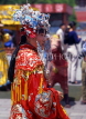 China, BEIJING, cultural performance, woman in 'empress dress', CH126JPL