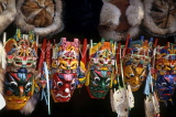 China, BEIJING, traditional crafts, stall selling Masks, CH1262JPL