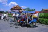 China, BEIJING, tricycle taxis, Tiananmen Square, CH1187JPL