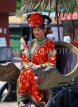 China, BEIJING, woman in Empress dress, cultural show, CH1373JPL