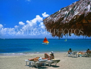 DOMINICAN REPUBLIC, North Coast, Playa Dorada, beach and sunbathers, DR139JPL